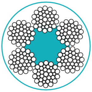 Lina stalowa WS 6 x 36 + FC